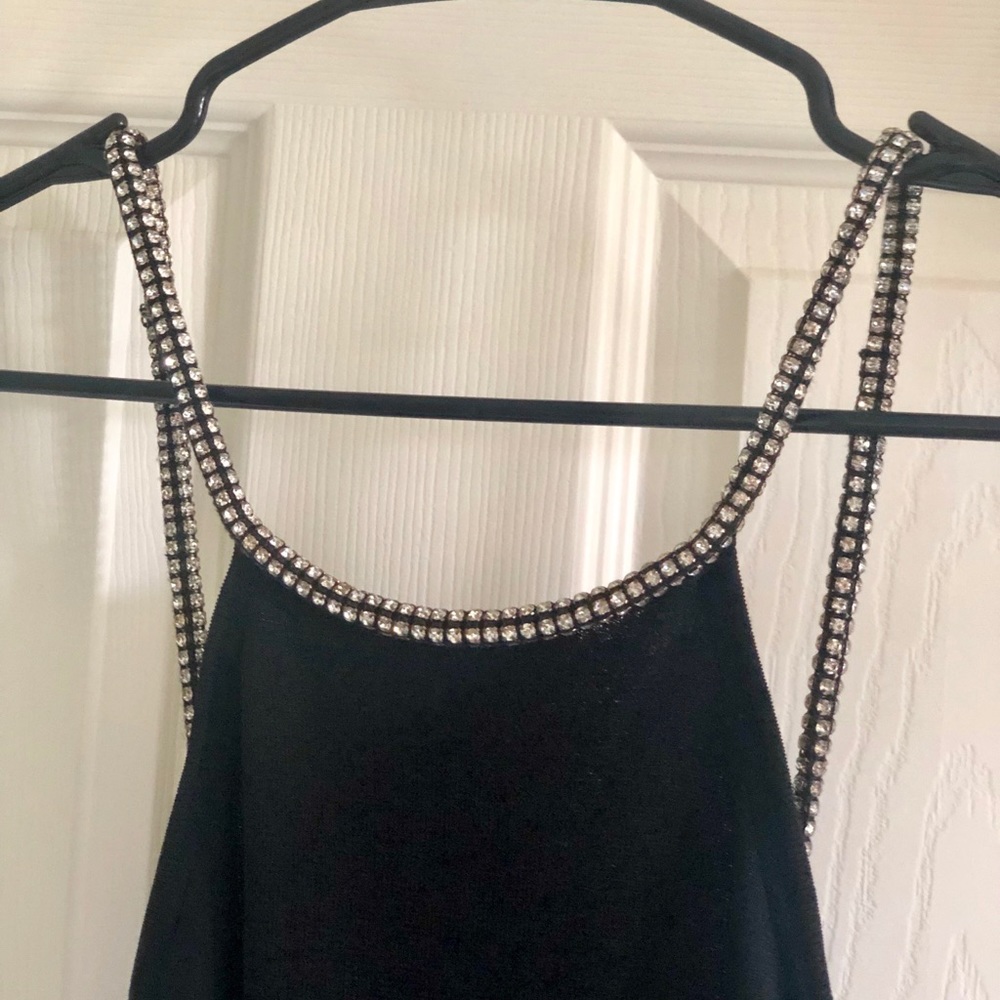 Black Dress with pretty glistening stones